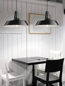 Pendul modern design industrial style Osteria negru NVL-420201