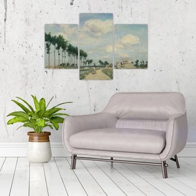 Tablou - Johan Barthold Jongkind, The Towpath, reproducere (90x60 cm)