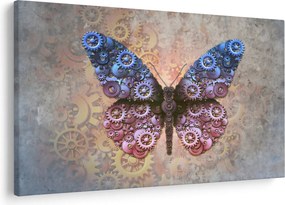 Tablou - Fluture steampunk (90x60 cm)