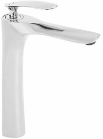 Baterie Orbit inalta argintie H29 cm