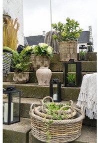 Coșuri Kuta, kubu rattan, naturale 3db