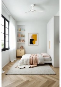 Ventilator de tavan FARO 33820 MINI PUNT S alb d. 90 cm + telecomandă