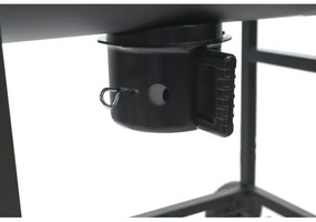 Grătar pe cărbune, negru