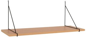 Raft în culoare naturală cu aspect de lemn de frasin 80 cm Chiba – House Nordic