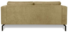 Canapea galben-muștar 165 cm Gomero – Scandic