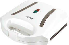 Sandwich maker Floria ZLN7942 Alb, 800W, invelis exterior rezistent la caldura