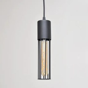 Lustră pe cablu MELODY 1xE27/15W/230V negru