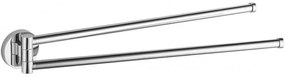 Mexen Remo cuier dublu rotativ pentru prosop, Crom - 70507255-00