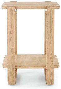 Măsuță auxiliară din lemn masiv de eucalipt 38x42 cm Bellwood – Umbra