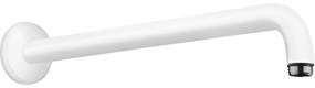 BRAT DUS 1 2 HANSGROHE LUNGIME 389 MM, ALB MAT Alb mat