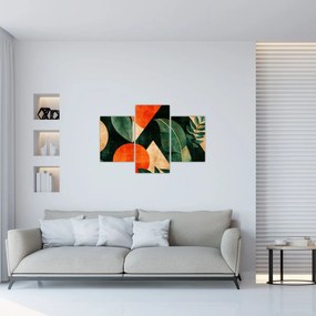 Tablou - Motive naturale geometrice II. (90x60 cm)