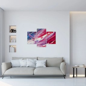 Tablou - culorile rozalbaste (90x60 cm)