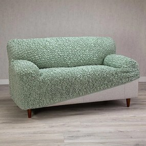Gaico Huse bielastice FUCO bumbac bio mentă fotoliu dublu (l. 120 - 160 cm)