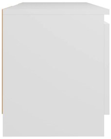 Comoda TV cu lumini LED, alb, 120x30x35,5 cm 1, Alb, 120 x 30 x 35.5 cm