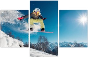 Tablou - Snowboarder (90x60 cm)