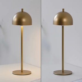 Schöner Wohnen 19244-12 - Lampă de masă LED dimabilă BELLIS, 2,5W/5V, IP54, aurie