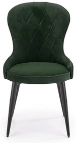 Scaun de bucaterie Rilla, verde/negru