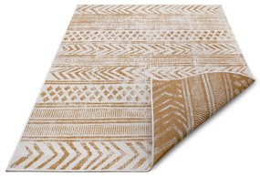 Covor de exterior galben ocru-alb 80x150 cm Biri – NORTHRUGS