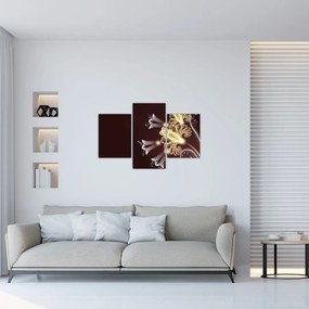 Tablou - Flori strălucitoare (90x60 cm)