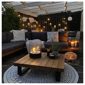 Șemineu BIO Planika Chantico Glassfire 36,1x25,1 cm 2,5kW