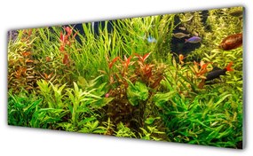 Tablouri acrilice Plante Floral Verde Maro