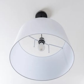 Brilagi - Lustră LED CERIA, pendul pe cablu, 1xE27/40W/230V, Ø 45 cm, albă