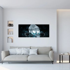 Tablou cu cristal (120x50 cm), în 40 de alte dimensiuni noi