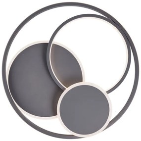 Plafonieră LED dimabilă Brilliant RUNDA LED/50W/230V 3000-6500K negru + telecomandă