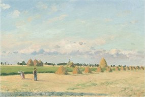 Tablou - Camille Pissarro, Landscape, Ile de France, reproducere (90x60 cm)