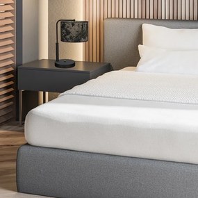 Lampă de masă SATINO 1xE27/60W/230V neagră/aurie