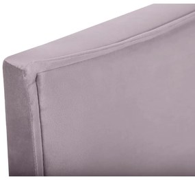 Tăblie de pat roz-deschis 140x120 cm Natalia – Milo Casa