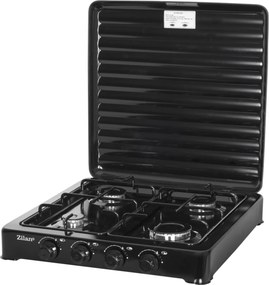 Aragaz 4 ochiuri ZILAN ZLN7079N,Negru Alimentare GPL butelie,