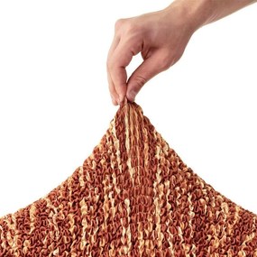 Gaico Huse bielastice UNIVERSO NOU dungi cărămizii 3fotoliu cu manere de lemn (l. 150 - 200 cm)