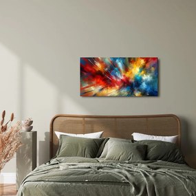 Tablou univers colorat în mișcare