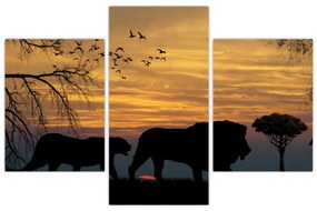 Tablou cu Safari (90x60 cm)