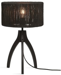 Lampa de masa eco din iuta Iguazu 3-legs bl/30x16, bl