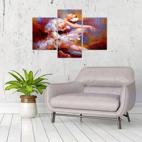 Tablou - Balerină,pictură (90x60 cm)