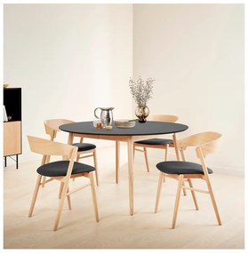 Masă de dining rotundă extensibilă ø 135 cm Meza – Hammel Furniture