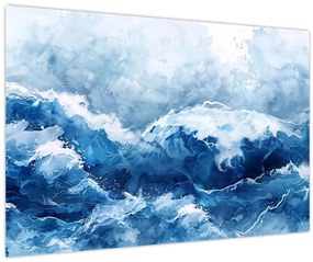 Tablou - Ilustrație a mării (90x60 cm)