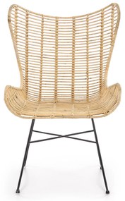 Scaun Rattan Natural, INDIANA