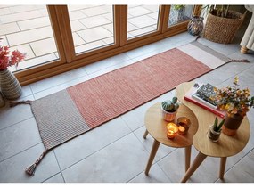 Covor din lână Flair Rugs Anu, 60 x 200 cm, portocaliu