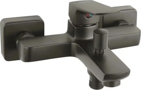 Baterie cada-dus Ferro Vitto Verdeline monocomanda gri Gun Metal mat