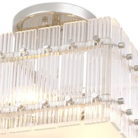 Lustra design LUX Ruby square, nickel 115536 HZ