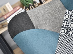 Fotoliu Nutri (patchwork + negru). 1110344
