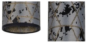 Lustră pe cablu AVALO 3xE27/60W/230V gri/negru