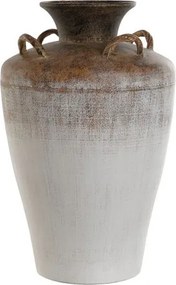 Vază decorativă, stil modern artistic, culoare bicolor, din metal, „Two-Colored”