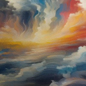 Tablou furtună abstractă