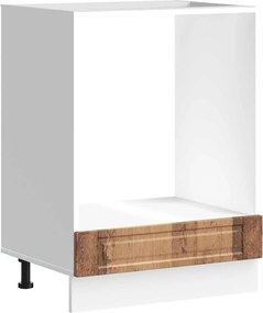 vidaXL Dulap pentru cuptor „Porto” Lemn vechi, lemn de inginerie