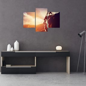 Tablou - Alpiniști (90x60 cm)