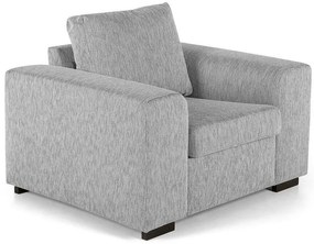 Fotoliu Scandinavian Choice B102 Gri, 84x112x90cm, Tapiterie, Picioare: De lemn